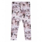 Gugguu Print Leggings Beige