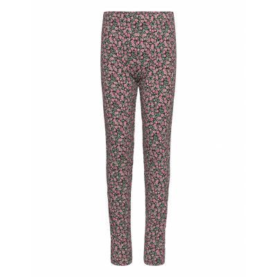 Printed Cotton Leggings Bottoms Leggings Multi/patterned Mango