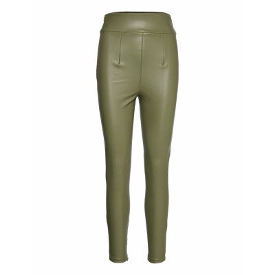 Priscilla Leggings Trousers Leather Leggings/Byxor Grön GUESS Jeans