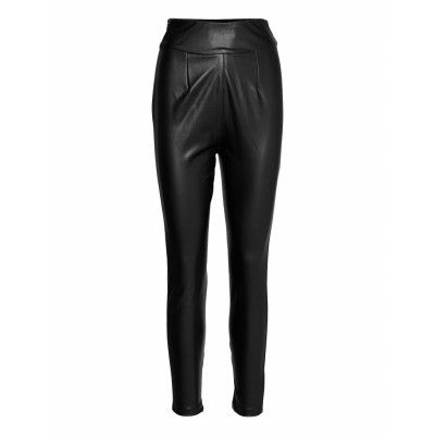 Priscilla Leggings Trousers Leather Leggings/Byxor Svart GUESS Jeans