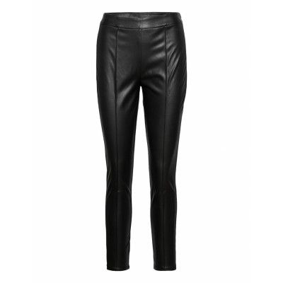 Pu Legging Trousers Leather Leggings/Byxor Svart Calvin Klein