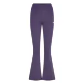 PUMA Ess High-Waist Flared Leggings - Purple - XL