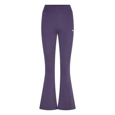 PUMA Ess High-Waist Flared Leggings - Purple - XL