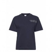 Puma X Vogue Relaxed Tee T-shirts & Tops Short-sleeved Marinblå PUMA