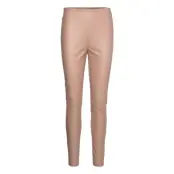 Pvc Leggings Trousers Leather Leggings/Byxor Beige Coster Copenhagen