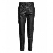 Pzchloe Pant Premium Quality Leather Leggings/Byxor Svart Pulz Jeans