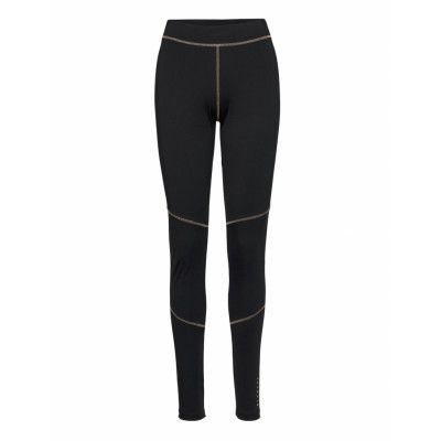 Qnova Leggins Bottoms Leggings Svart Blanche