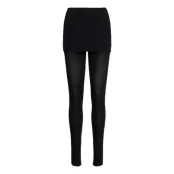 Raffi Leggings Leggings Svart *Villkorat Erbjudande AllSaints