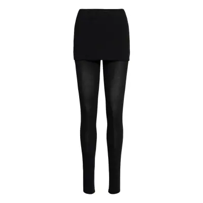 Raffi Leggings Leggings Svart *Villkorat Erbjudande AllSaints