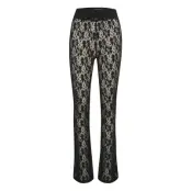Rainagz Legging Bottoms Trousers Flared Svart Gestuz