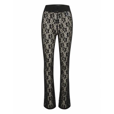Rainagz Legging Bottoms Trousers Flared Svart Gestuz