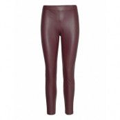 Ranghi Leather Leggings/Byxor Lila Max Mara Leisure