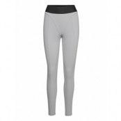 Rbk Cardi B W Rib Tight Bottoms Leggings Grå Reebok Classics