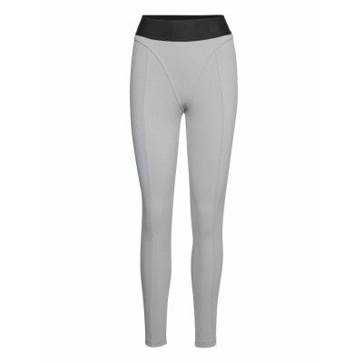 Rbk Cardi B W Rib Tight Bottoms Leggings Grå Reebok Classics