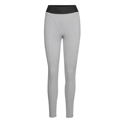 Rbk Cardi B W Rib Tight Bottoms Leggings Grå Reebok Classics