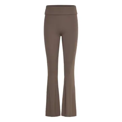 Rethinkit Studios Butter Soft Flare Tights All Day Brun