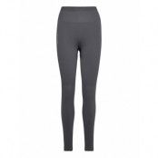 Rib Embrace Leggings Sport Running-training Tights Grå Famme