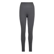 Rib Embrace Leggings Sport Running-training Tights Grey Famme