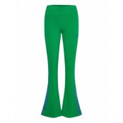 Rib Flrd Leggin Bottoms Trousers Flared Green Adidas Originals