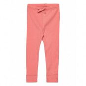 Copenhagen Colors Rib Jersey Leggings W. String Rosa