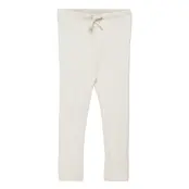 Rib Jersey Leggings W. String *Villkorat Erbjudande Leggings Beige Copenhagen Colors