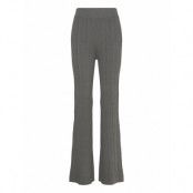 REMAIN Birger Christensen Rib Knit Pants Grå