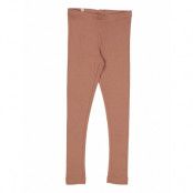 Rib Leggings Leggings Rosa Wheat