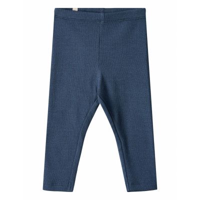 Rib Leggings Maddy Leggings Blue Wheat