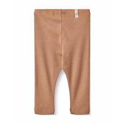 Wheat Rib Leggings Maddy Orange