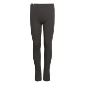 Rib Leggings Maddy *Villkorat Erbjudande Leggings Svart Wheat