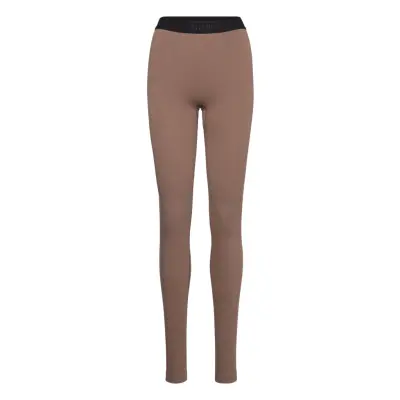 Filippa K Rib Modal Leggings Beige