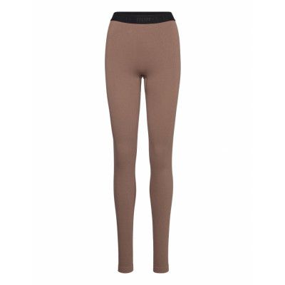 Rib Modal Leggings *Villkorat Erbjudande Leggings Beige Filippa K