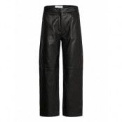 Rimo Leather Trouser Leather Leggings/Byxor Svart Camilla Pihl