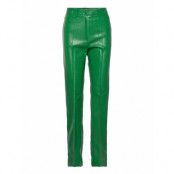 Robyn Pants Trousers Leather Leggings/Byxor Grön ROTATE Birger Christensen