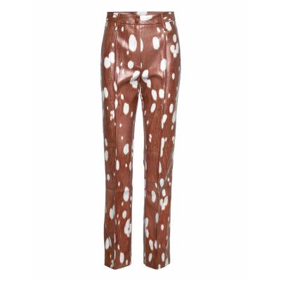 Robyn Pants Bottoms Trousers Leather Leggings-Byxor Multi/patterned ROTATE Birger Christensen