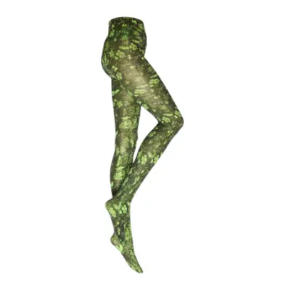 Rodebjer Callie Vegetal Lingerie Pantyhose & Leggings Grön RODEBJER