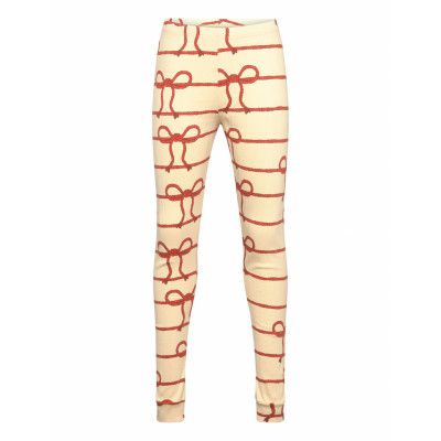 Mini Rodini Rope Aop Leggings Gul
