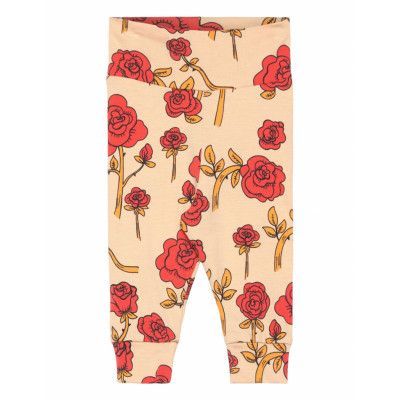 Roses Aop Nb Leggins Leggings Multi/mönstrad Mini Rodini