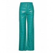 Rotie Pants Trousers Leather Leggings/Byxor Blå ROTATE Birger Christensen