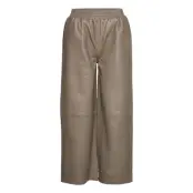 Roy Leather Trousers Trousers Leather Leggings/Byxor Grå Just Female