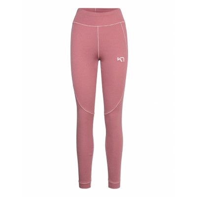 Rulle High Waist Pant *Villkorat Erbjudande Running/training Tights Rosa Kari Traa