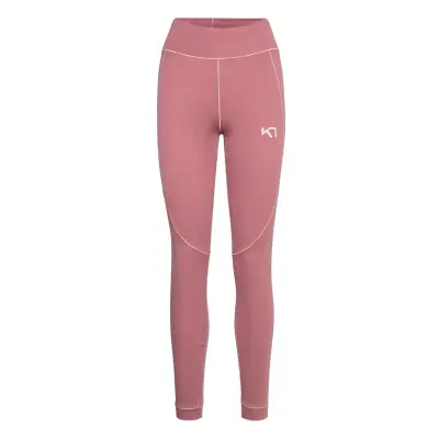 Rulle High Waist Pant *Villkorat Erbjudande Running/training Tights Rosa Kari Traa