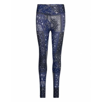 Rw Aop Legging Running/training Tights Multi/mönstrad Tommy Sport