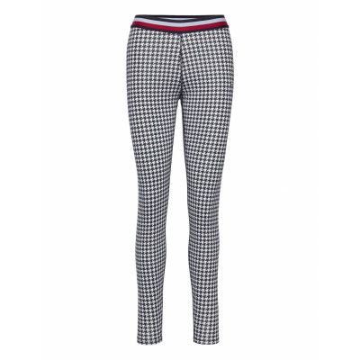 Rw Aop Tape Legging Leggings Multi/mönstrad Tommy Hilfiger