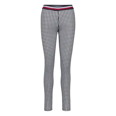Rw Aop Tape Legging Leggings Multi/mönstrad Tommy Hilfiger