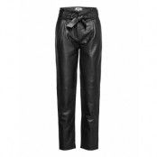 Sago Leather Trousers Leather Leggings/Byxor Svart Just Female