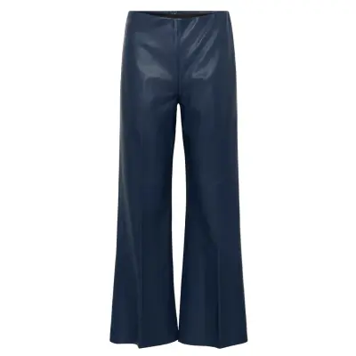 Saint Tropez Dowiesz Flared Pants Marinblå