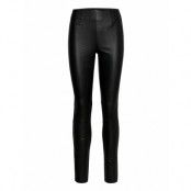 Sashagz Legging Noos Leather Leggings/Byxor Svart Gestuz