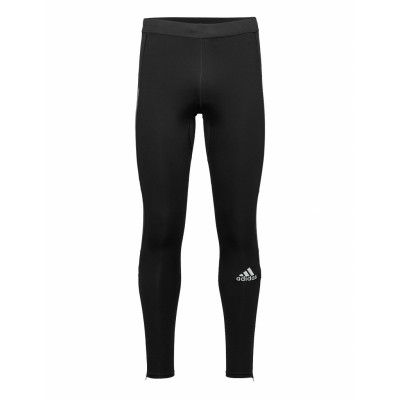 Saturday Warm Running Leggings Men Running/training Tights Svart Adidas Performance