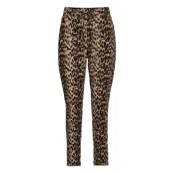 Sc-Gunbrit Aop Trousers Joggers Brun Soyaconcept